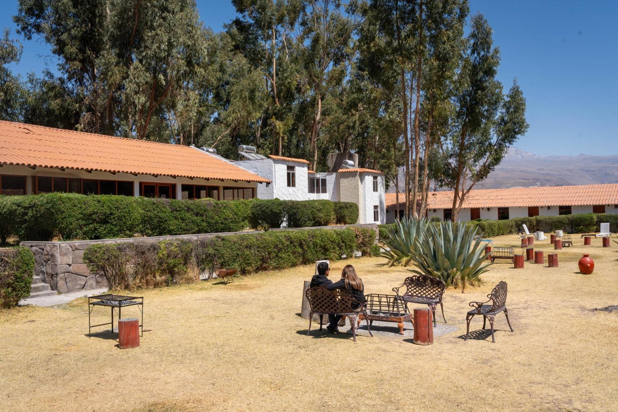 Casona Plaza Ecolodge Colca Yanque Exterior foto